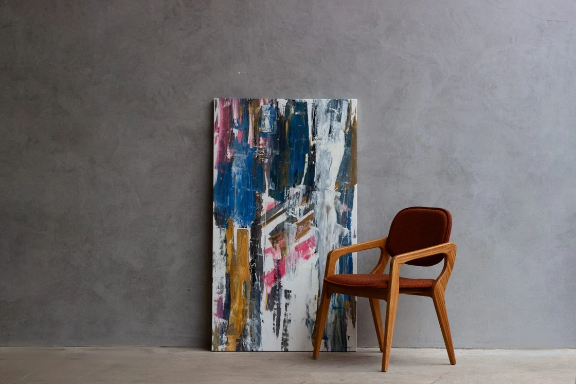 Duchamp, obra de Chyara Feer da série Expressionismo Abstrato.